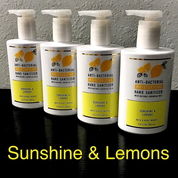 Bath & Body Works Bath & Body 4 Sunshine Lemons Antibacterial